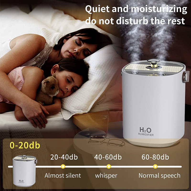 Humidificateur portatif HGV New, Blanc