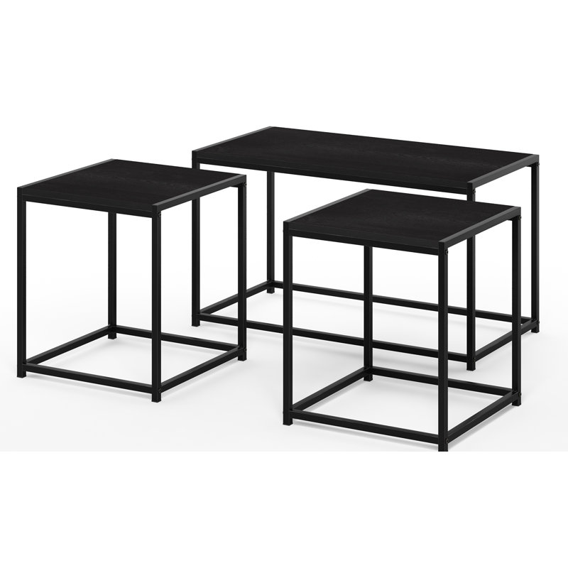 Ensemble de tables basses 3 pièces Gramercie, Americano, Noir