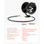 Steel Wall Mounted Optional Hose Reel