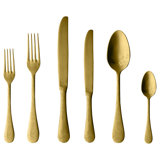 Casablanca 36 - Piece Stainless Steel Flatware Set - Service for 6