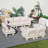 Shenia Outdoor Upholstered Coversation Set