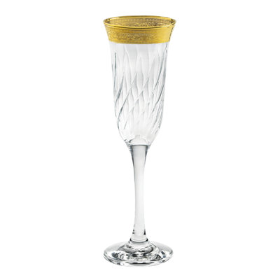 Flûte en verre 9 onces Melania