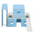Full Size Loft Bed With Tower-316824615