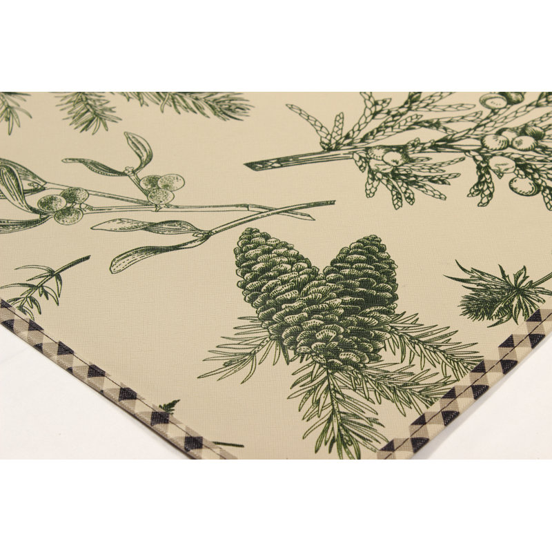 Napperon Green Foliage (ensemble de 6)