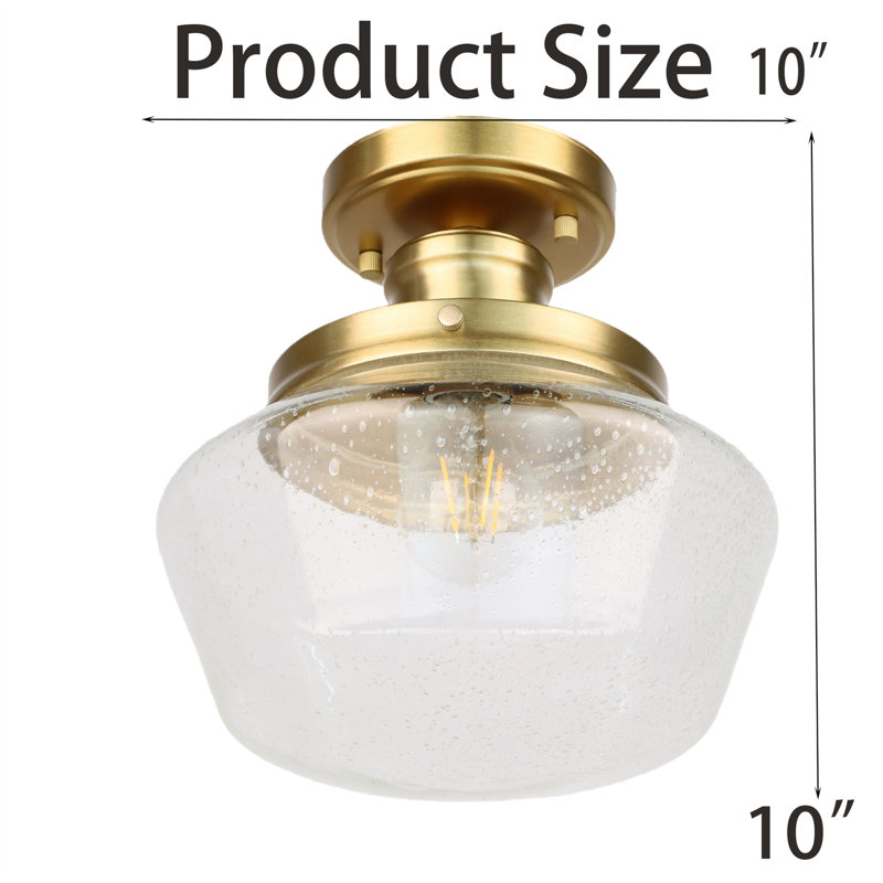 Free Form Flush Mount, Gold