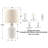 17.5" Ceramic Table Lamp-2313865