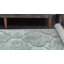 Tapis vert à motif géométrique Molly-1405443502