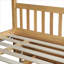 Lit superposé double convertible en bois d'hévéa massif naturel avec couchette, pour les chambres partagées et les invités qui passent la nuit, style minimaliste