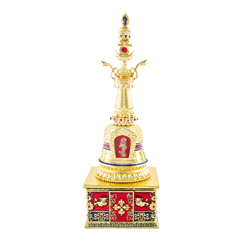 Sculpture coffre au trésor Dharani