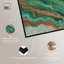 «Gateed Agate II», reproduction d'art sur toile par Art Remedy-118168804-118168805