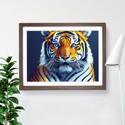 A Majestic Tiger - Framed Print
