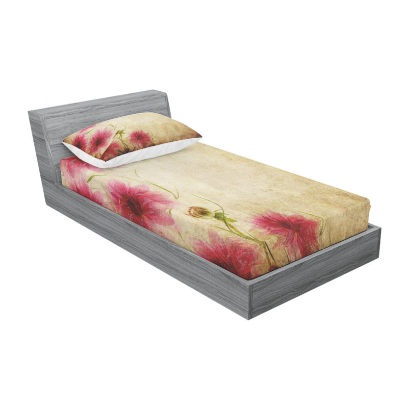 Microfiber Sheet Set, Twin XL Sheet Set with Fitted Sheet