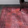 Tapis de style oriental rouge