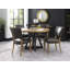 Phillippi Round Metal Base Dining Table