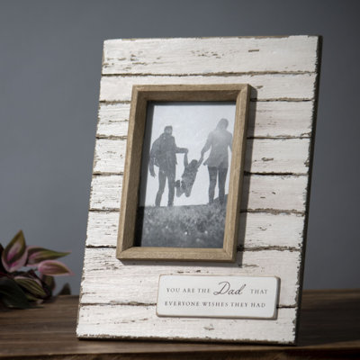 Bulma Antique White Picture Frame