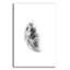  «Moon Waning No. 2» par Brandon Wong, art mural en verre acrylique, 12 po x 16 po