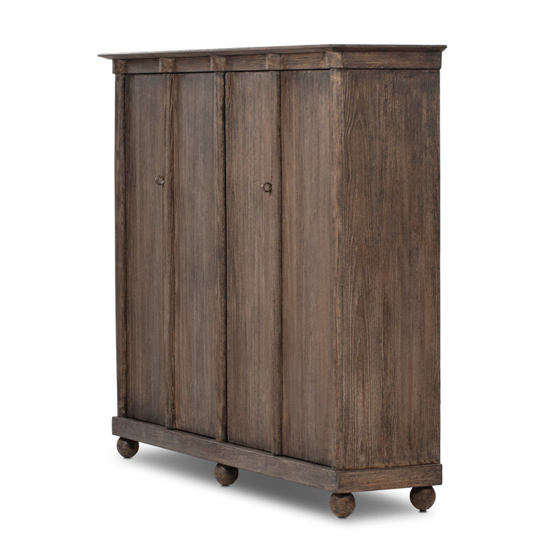 Alcott Cabinet-Distressed Cocoa Pine
