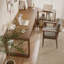 Brown L-Shaped Solid Wood desk-108840003