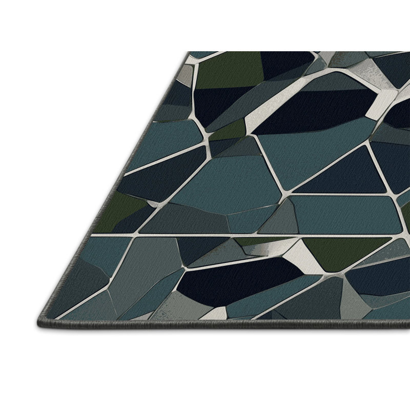 Galactic Hues Rug, Round 6'