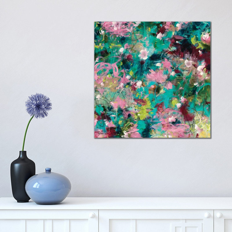 Joyous Beginnings by Paulette Insall - Wrapped Canvas Painting, 45.72 cm H x 45.72 cm W x 3.175 cm D