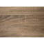 Console contemporaine pour chambre à coucher contemporaine - étroite 2 avec taupe foncé et base en métal laminé noir