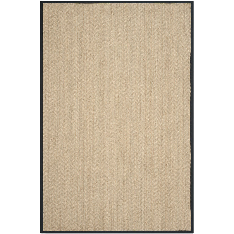 Emmaline Area Rug, Natural/Black, Rectangle 152 x 244 cm