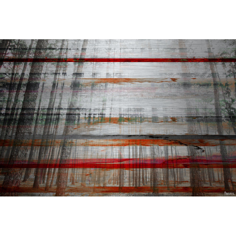 «Gray Trees» par Parvez Taj - impression, H 24 po x l 36 po x P 1,5 po
