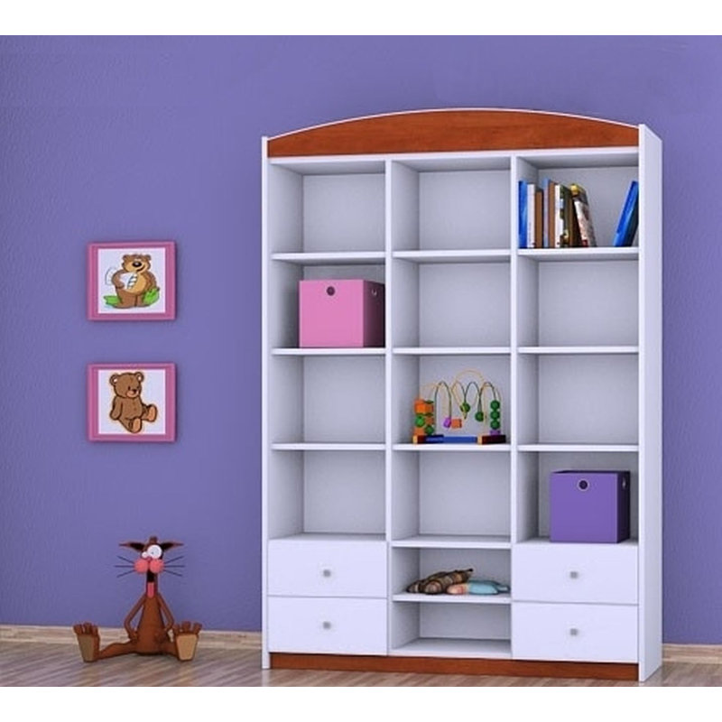 Reina 183cm H X 132cm W Kids Cube, Brown