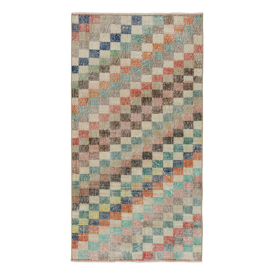 One-of-a-Kind 2'10" X 5'4" Hand Hooked Area Rug