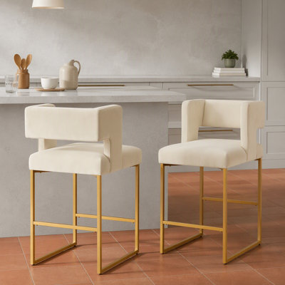 Upholstered Counter Stool