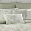 Laura Ashley Natalie Green Cotton Duvet Cover Set-60193101