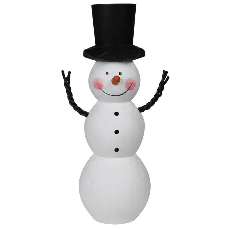 Bonhomme de neige, bois
