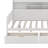 Wooden Full Size Daybed With Storage Shelves, Multi-Functional Bed With 2 Storage Drawers And Study Desk-114404364