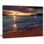Reproduction de photo sur toile tendue, "belle mer de mer au coucher du soleil" belle clear-19242452