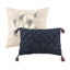 Édredon grand bleu marine 8 pièces - Literie en tissu-124523676