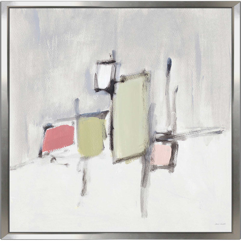 «Midday Modern II» par Lanie Loreth - reproduction encadrée sur toile, H 21,5 po x l 21,5 po x P 2 po
