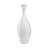  Bouchet 22" Tall Handmade Whimsical Gourd White Floor Vase-1831579504