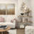 Cosmopolitan Gold Metal Bubble Cluster Modern & Contemporary Accent Mirror