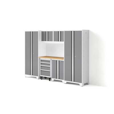 Bold Series 7 Piece Garage Storage Cabinet Set