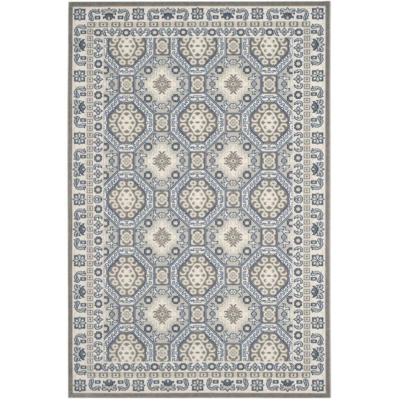 Harwood Performance Oriental Rug, Rectangle 6'7" x 9'