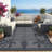 Reversible Outdoor Stain Resistant Modern Area Rug Washable Camping Carpet for Deck Reversible, Stain Resistant, Modern Design, Washable, for Outdoor Use-1194340322-1194340327
