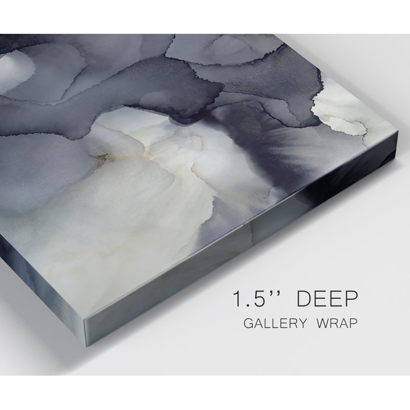 Whimsical Marks I - Multi Piece Framed Canvas, 27" H x 54" W x 2" D