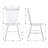 Mid Century Windsor Back Solid Wood Dining Chair, Farmhouse Slat Back Side Chair For Kitchen/Dining Room-1229254547