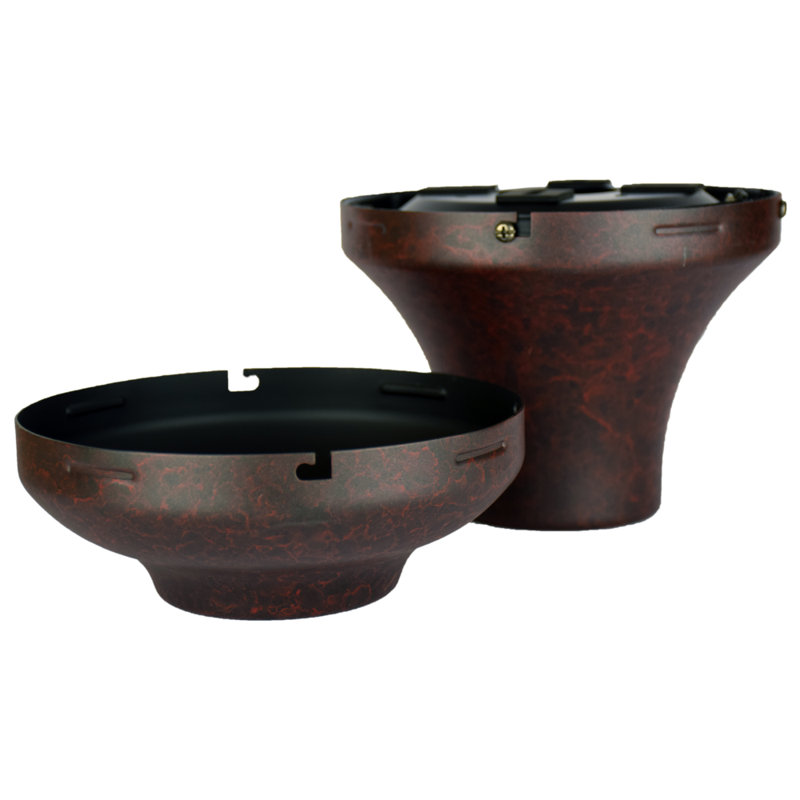 Ceiling Fan Close to Ceiling Kit - Rust - Damp Rated, Rust