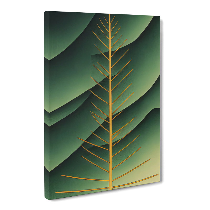 Rippey Pine Tree Bare - Wrapped Canvas Print, 50cm H x 35cm W x 3cm D