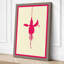 Suspended Fuchsia Botanical 1 Piece Wrapped Canvas Wall Art-1211179394-1211179395