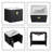 27.8'' Single Bathroom Vanity with Ceramic Top