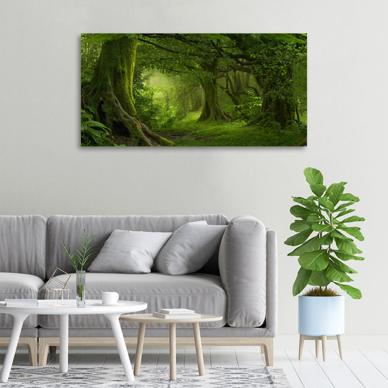 Tropical Jungle - No Frame Print on Canvas