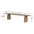 Fen Solid Wood Bench