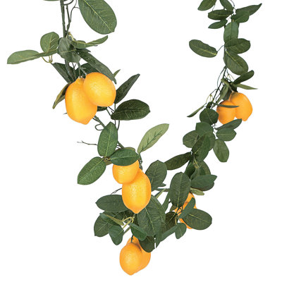 72'' in. Faux Lemon Garland